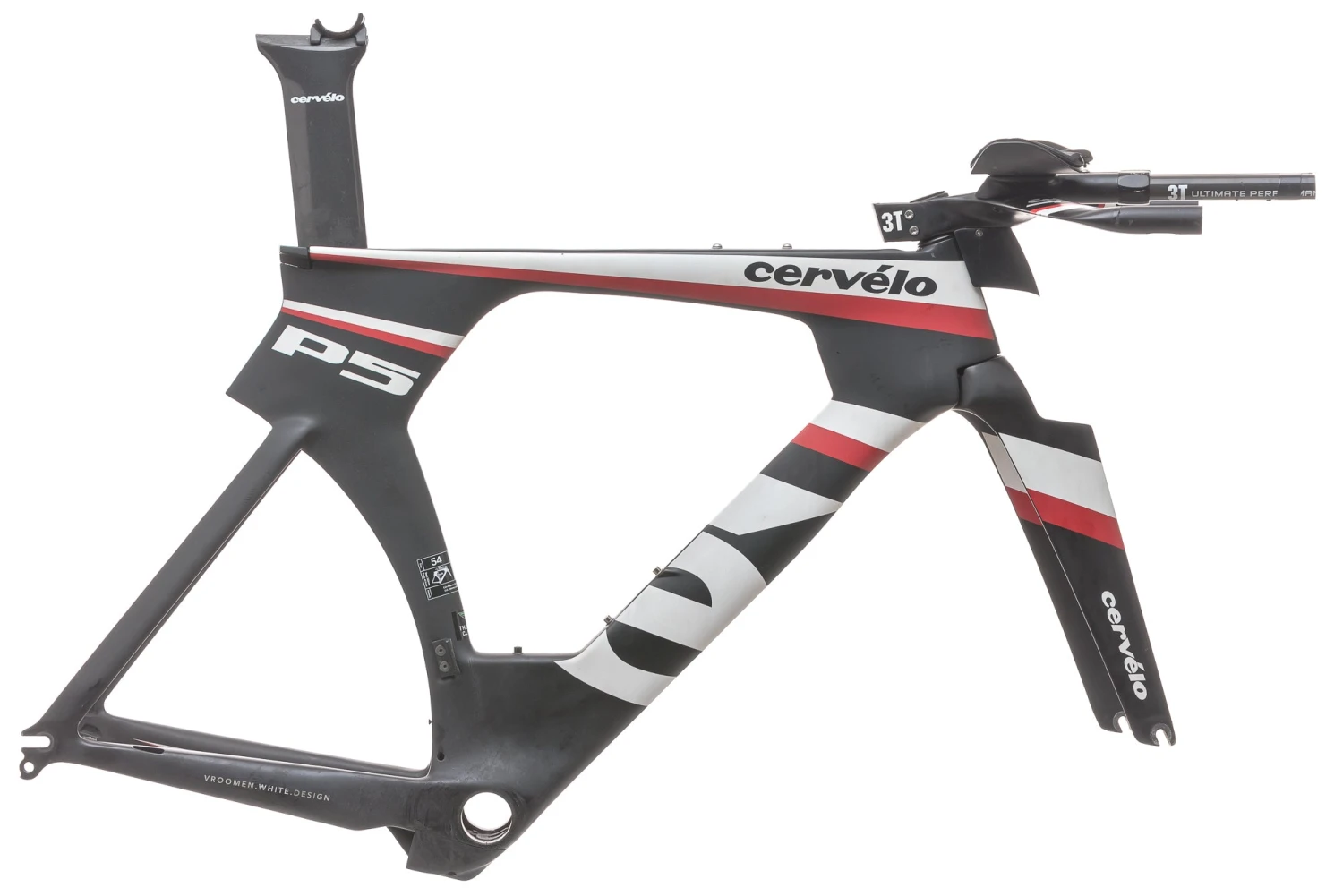 Cervelo P5 Six 54cm Frameset - 2014 1 Cervelo P5 Six 54cm Frameset - 2014