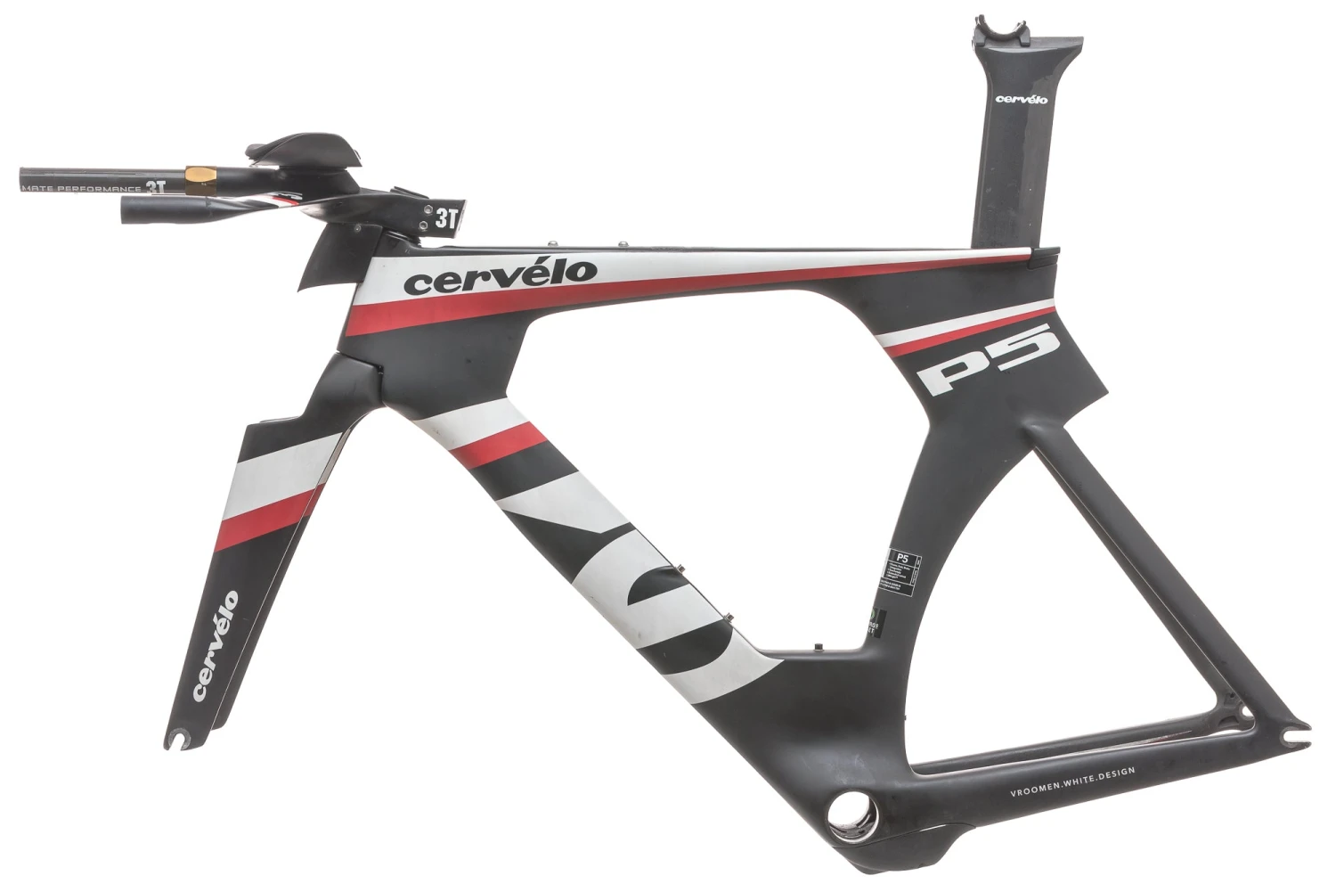 Cervelo P5 Six 54cm Frameset - 2014 2 Cervelo P5 Six 54cm Frameset - 2014 - Image 2