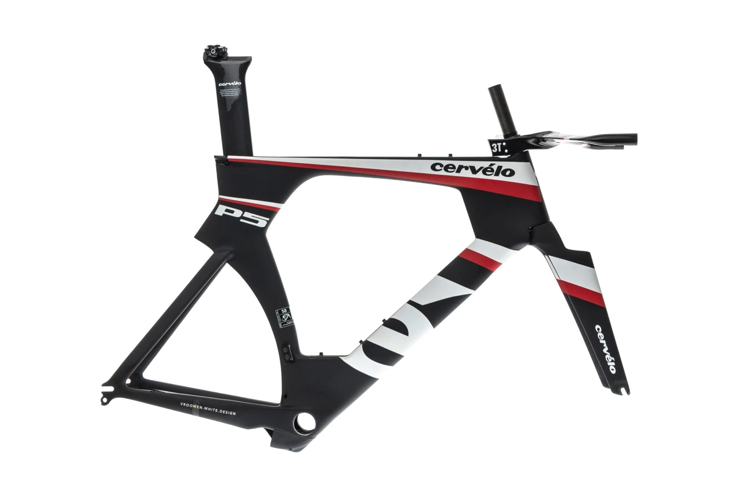 Cervelo P5 58cm Frameset - 2013 1 Cervelo P5 58cm Frameset - 2013